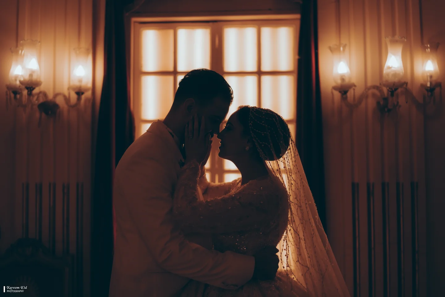 تورتة العرسان بالشماريخ